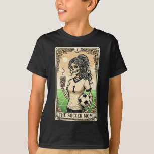 Soccer Mum Tarot Card Vintage Halloween Soccer Mam T-Shirt
