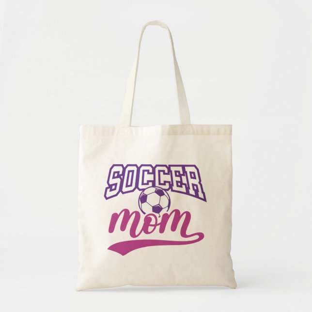 Soccer Mum Tote Bag (Front)