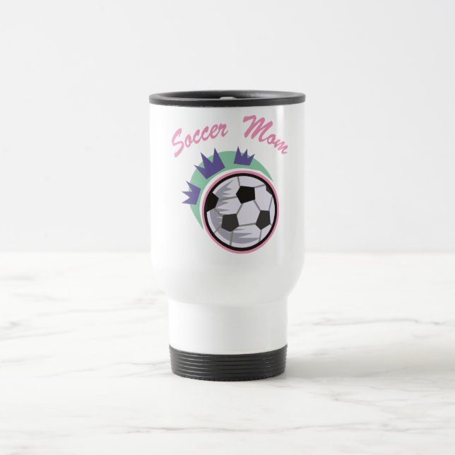 Soccer Mum Travel Mug (Center)