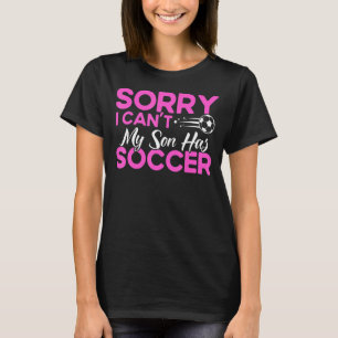 Soccer Mum Women Family Matching Team Player Socce T-Shirt