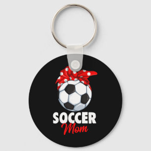 Soccer Mum Women Key Ring