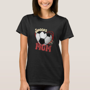 Soccer Mum Womens Cheer Soccer Mum Mother's Day So T-Shirt