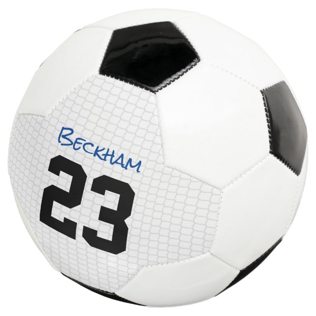 Soccer NAME Sports NUMBER Goal Net Fun Soccer Ball (Three Quarter)