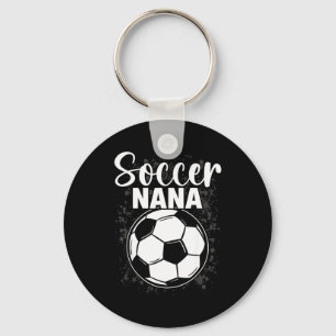 Soccer Nana Funny Ball Cute Key Ring