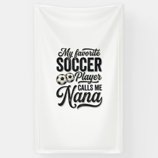 Soccer Nana Vintage Engraving Family Player Shirt_ Banner