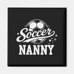 Soccer Nanny Family Matching Soccer Lovers Magnet
