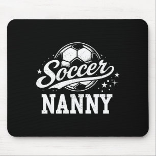 Soccer Nanny Family Matching Soccer Lovers Mouse Pad