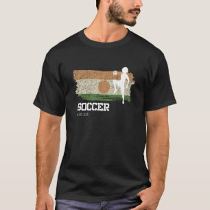 Soccer Niger Flag Football Womens Soccer Girls 1 T-Shirt