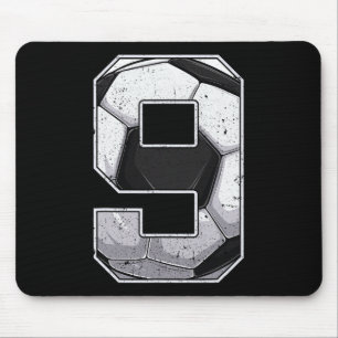 Soccer Ninth 9th Birthday Boy Nine 9 Years Old Bda Mouse Pad