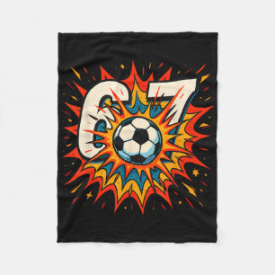 Soccer No Gr Strains No Glory No Bruises No Story  Fleece Blanket