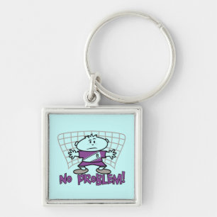 Soccer No Problem T-shirts and Gifts Key Ring