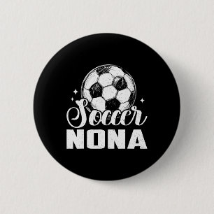 Soccer Nona Matching Family Soccer  6 Cm Round Badge
