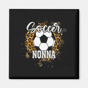 Soccer Nonna Vintage Soccer Family Matching T Shir Magnet