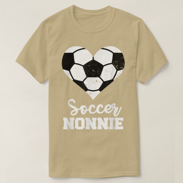 Soccer Nonnie Funny Soccer Player Nonnie  T-Shirt (Design Front)