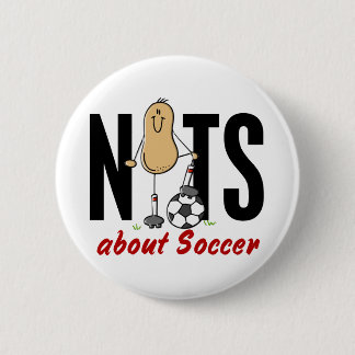 Soccer Nut 2 6 Cm Round Badge