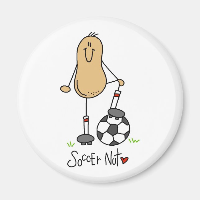 Soccer Nut Magnet (Front)