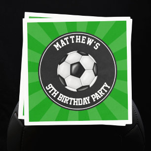 Soccer Party Paper Luncheon Napkins