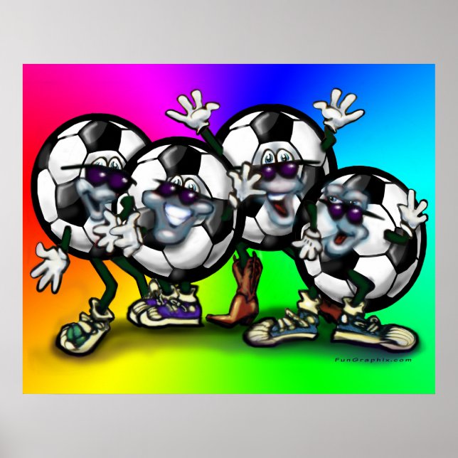 Soccer Party Poster (Front)