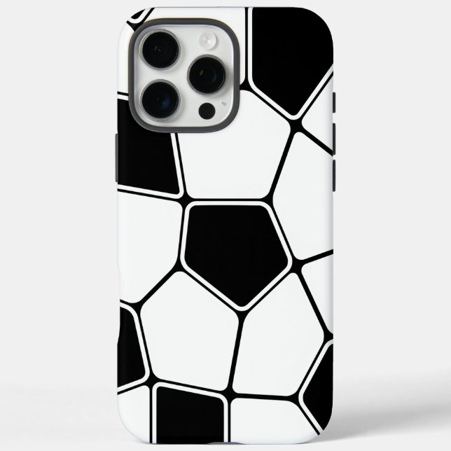 Soccer Pattern Case-Mate iPhone Case (Back)