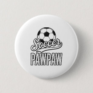 Soccer Pawpaw Vintage Engraving Shirt Design_1 6 Cm Round Badge