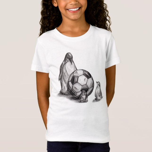 soccer penguins T-Shirt (Front)