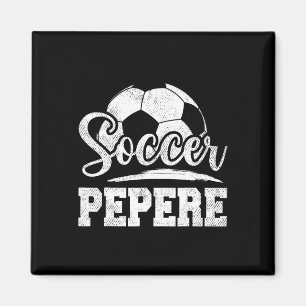 Soccer Pepere Soccer Player Game Day Father&#; s D Magnet