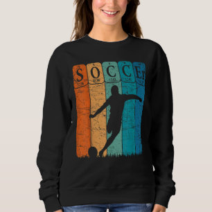 Soccer Periodic Table Elements Soccer Player Nerd Sweatshirt