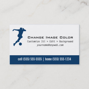 Soccer - Personal Business Card