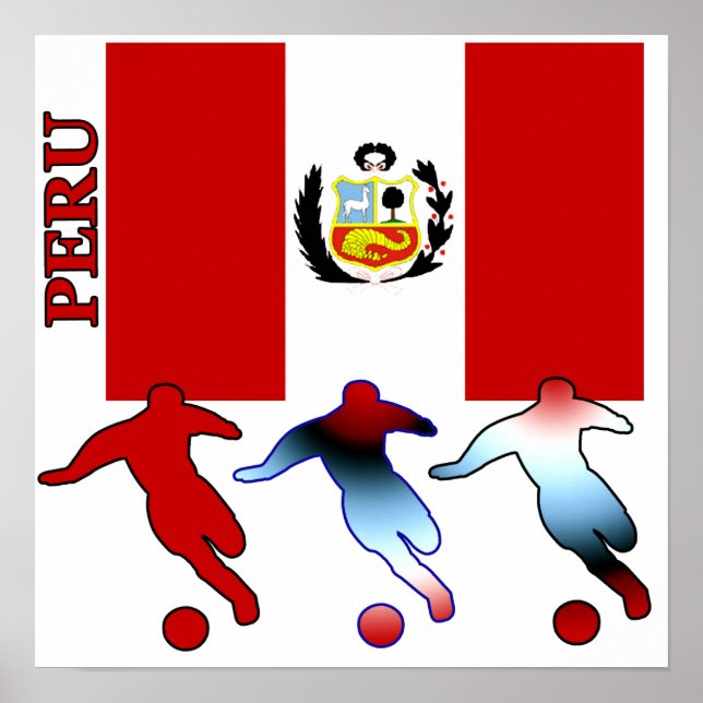 Soccer Peru Poster (Front)