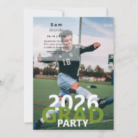Soccer Photo Graduation Party 