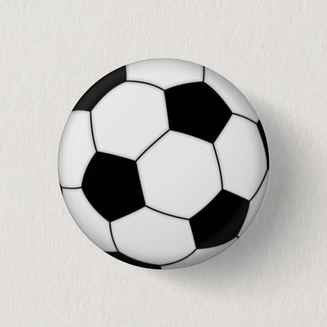 Soccer Pin-on Button (Front)