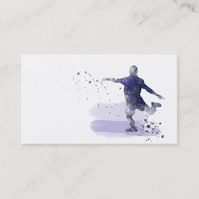 SOCCER PLAYER 2 - Business cards (Front)