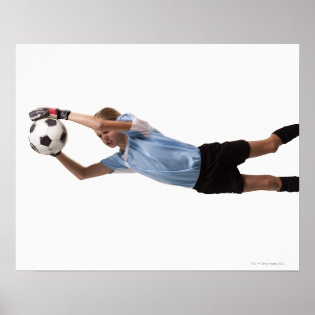 Soccer player 4 poster (Front)