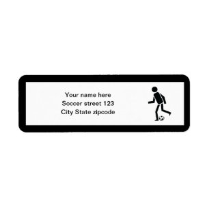 Soccer player and ball custom gift