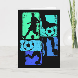 Soccer Player Boys Kids Youth Men Card
