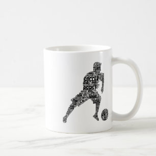 Soccer Player Boys Men Kids Coffee Mug