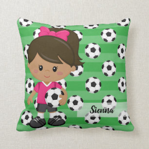 Soccer player cushion