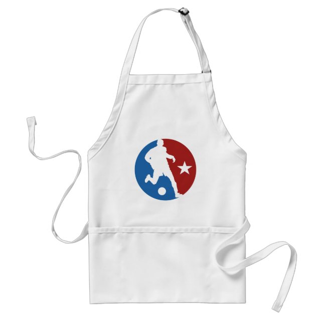 Soccer Player custom apron (Front)