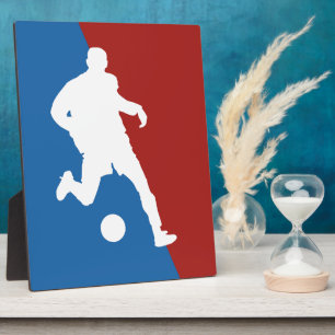 Soccer Player custom plaque