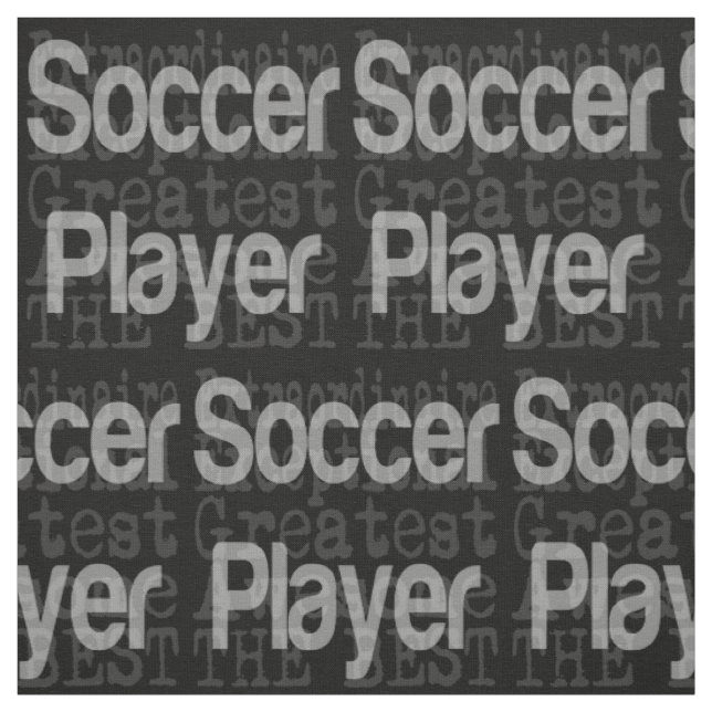 Soccer Player Extraordinaire Fabric (Swatch)