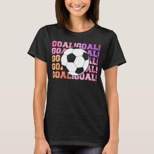 Soccer Player For Girl Goalkeeper Kick Sister Mot T-Shirt