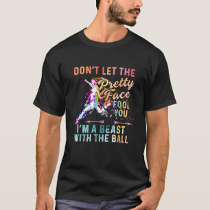 Soccer Player  For Girl Goalkeeper Kick Sister Mot T-Shirt