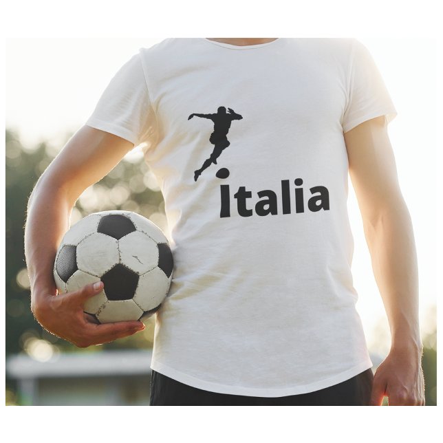 Soccer Player Italy, customisable  T-Shirt (Creator Uploaded)