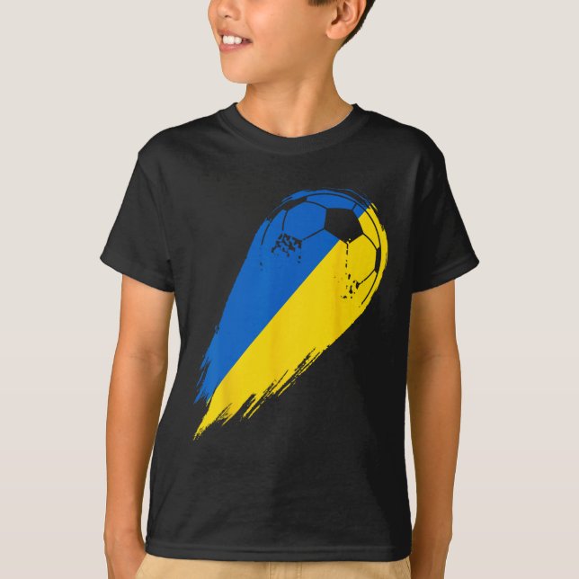 Soccer Player Of Pride Ukraine  T-Shirt (Front)
