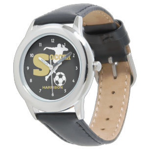 Soccer Player Personalised Graphic Watch