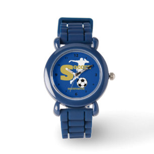 Soccer Player Personalised Graphic Watch