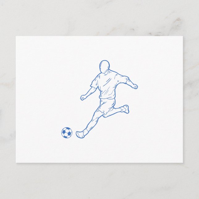 soccer player postcard (Front)