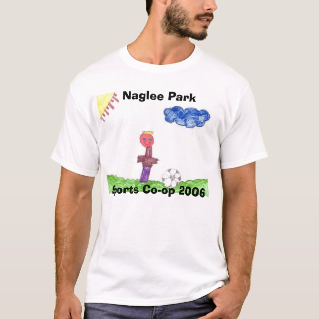 Soccer Player T-Shirt (Front)