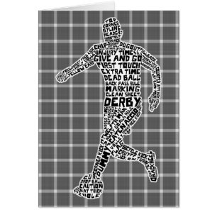 Soccer Player Typography