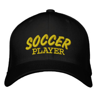Soccer Players Custom Embroidered Hat